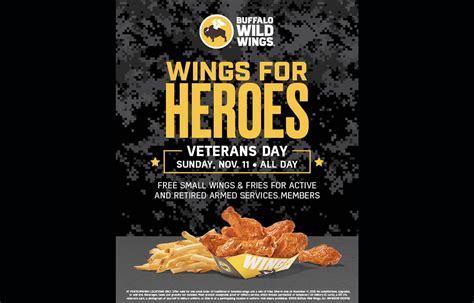 3 Steps To Redeem Bww Veterans Day Discounts