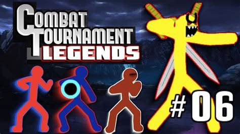 Combat Tournament Legends Part 6 I Beat The Final Challenge Youtube