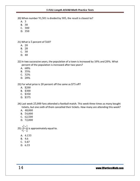 Full Asvab Practice Test Free