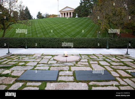 Jfk Grave Arlington Jfk S Grave Site At Arlington National Kmg1635