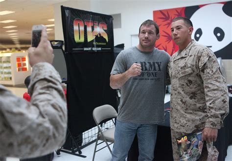 Marines Stoked At Hughes Signing Marine Corps Base Camp Lejeune Article