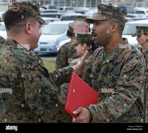 Master Gunnery Sergeant Craig Johnson Intelligence Chief 3D Marine