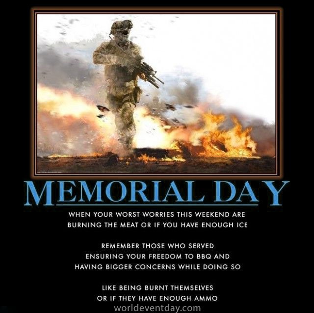 Memorial Day Memes World Event Day