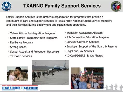 Ppt Txarng Family Support Services Powerpoint Presentation Id 1674080