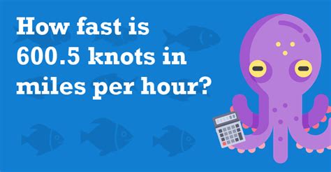 Simple Way To Calculate 600 Knots In Mph