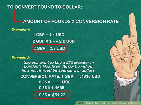 Steps To Convert 66000 Dollars To British Pounds